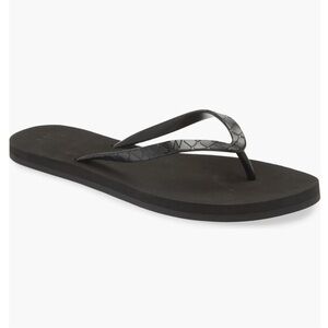 Stuart Weitzman Embossed Flip Flop